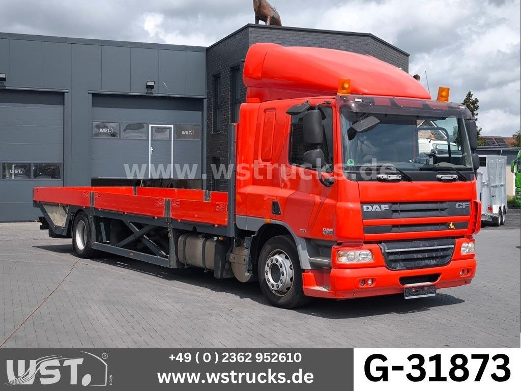 DAF CF 75 360 Spezial Radmulden 9,00 m Tielader - Portavehículos camión: foto 1 DAF CF 75 360 Spezial Radmulden 9,00 m Tielader - Portavehículos camión: foto 1