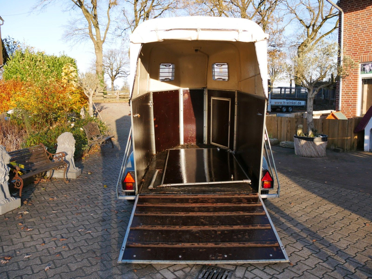 Holz Poly 2 Pferde - Transporte de ganado remolque: foto 3 Holz Poly 2 Pferde - Transporte de ganado remolque: foto 3