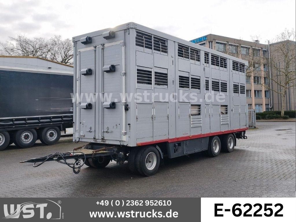 KABA 3 Stock Hubdach Viehanhänger - Transporte de ganado remolque: foto 1 KABA 3 Stock Hubdach Viehanhänger - Transporte de ganado remolque: foto 1