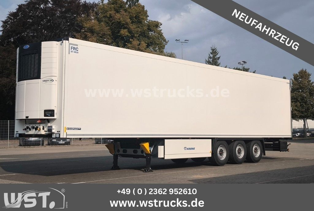 Krone Kühlauflieger Carrier Vector 1550 Rohrbahn - Frigorífico semirremolque: foto 1 Krone Kühlauflieger Carrier Vector 1550 Rohrbahn - Frigorífico semirremolque: foto 1