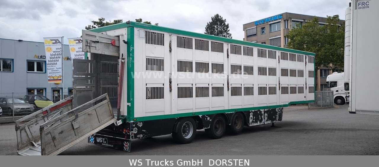 Menke-Janzen 3 Stock , Lenkachse , Hubdach - Transporte de ganado semirremolque: foto 3 Menke-Janzen 3 Stock , Lenkachse , Hubdach - Transporte de ganado semirremolque: foto 3