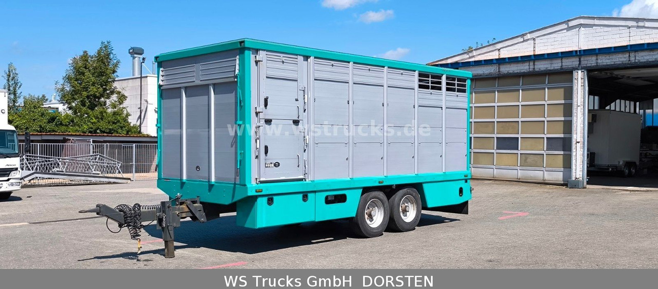 Menke-Janzen Tandem Einstock Top Zustand - Transporte de ganado remolque: foto 2 Menke-Janzen Tandem Einstock Top Zustand - Transporte de ganado remolque: foto 2