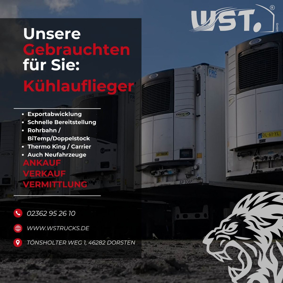 Schmitz Cargobull Kühlauflieger Blumenbreit Vector 1550 - Caja cerrada semirremolque: foto 2 Schmitz Cargobull Kühlauflieger Blumenbreit Vector 1550 - Caja cerrada semirremolque: foto 2