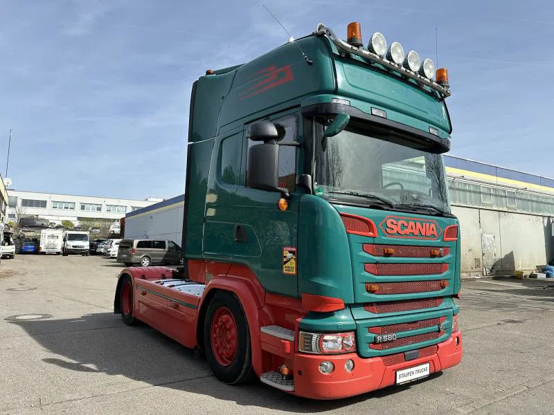 Cabeza tractora nuevo Scania R580 V8 TL MEGA E6 Intarder ATM TÜV NEU!: foto 8