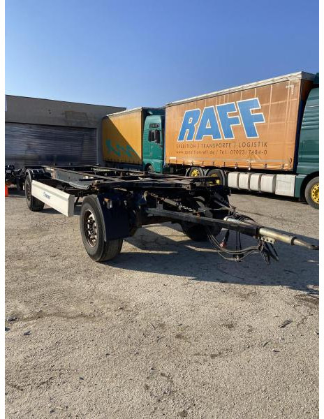 Krone 2- Achs Lafette !! HU/ TÜV NEU !! 2- Achs Lafette !! HU/ TÜV NEU !! - Portacontenedore/ Intercambiable remolque: foto 4 Krone 2- Achs Lafette !! HU/ TÜV NEU !! 2- Achs Lafette !! HU/ TÜV NEU !! - Portacontenedore/ Intercambiable remolque: foto 4