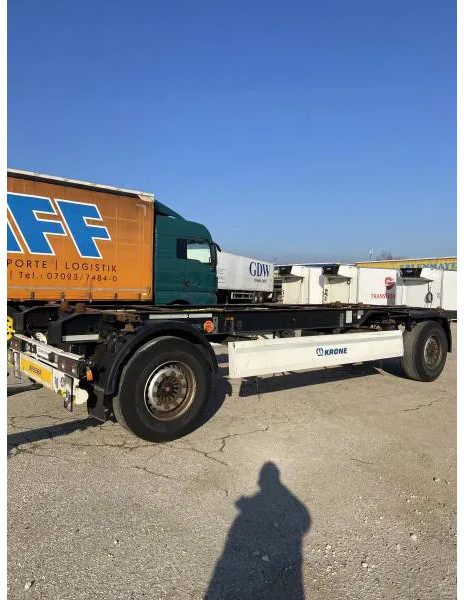 Krone 2- Achs Lafette !! HU/ TÜV NEU !! 2- Achs Lafette !! HU/ TÜV NEU !! - Portacontenedore/ Intercambiable remolque: foto 2 Krone 2- Achs Lafette !! HU/ TÜV NEU !! 2- Achs Lafette !! HU/ TÜV NEU !! - Portacontenedore/ Intercambiable remolque: foto 2