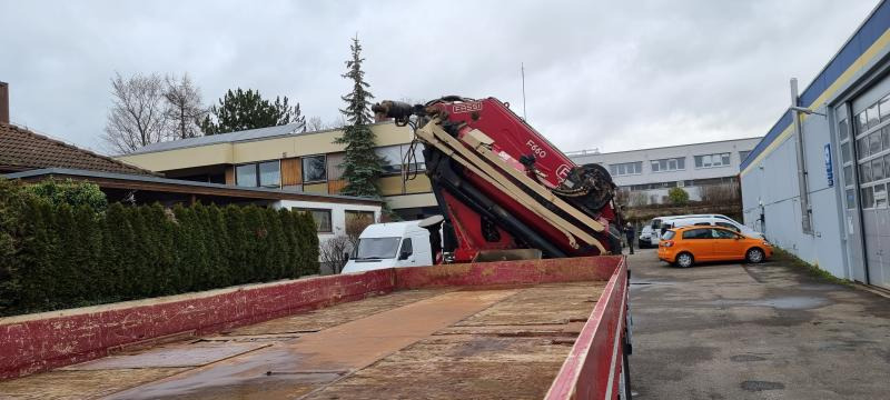Camión caja abierta, Camión grúa Mercedes Actros 4146 AK 8X8 FASSI 660 EINZELBER SEILWINDE: foto 19