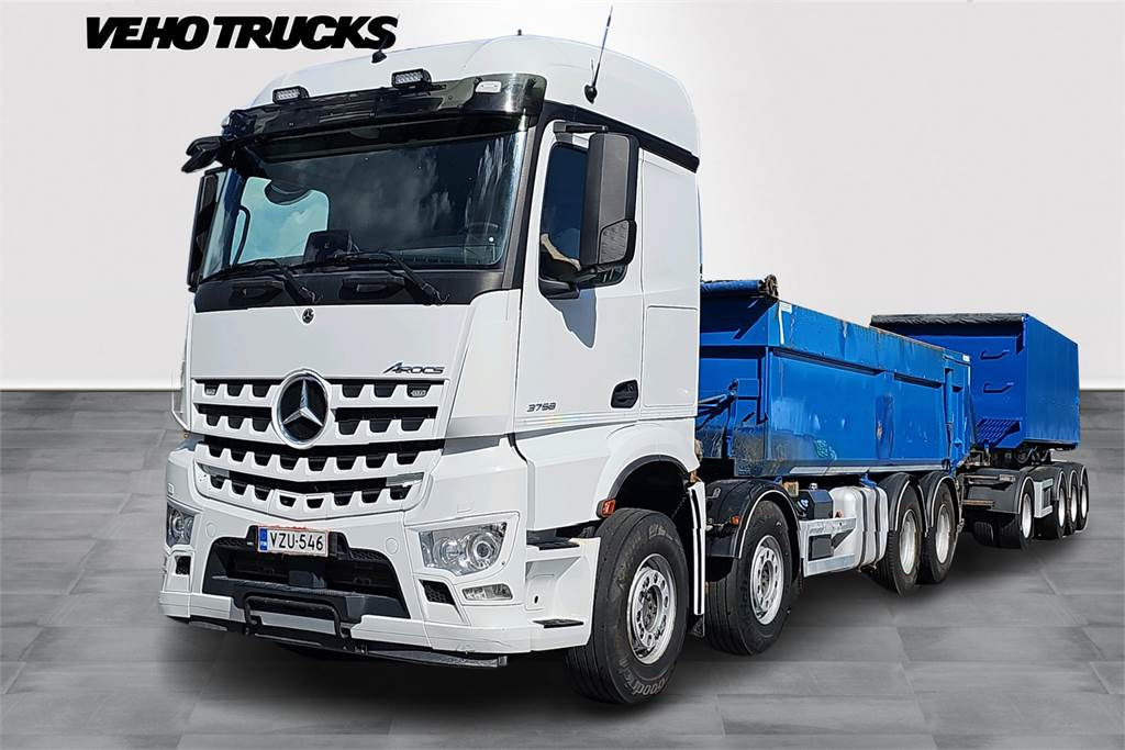 Mercedes-Benz AROCS 3758 L 8x4 - Volquete camión: foto 1 Mercedes-Benz AROCS 3758 L 8x4 - Volquete camión: foto 1