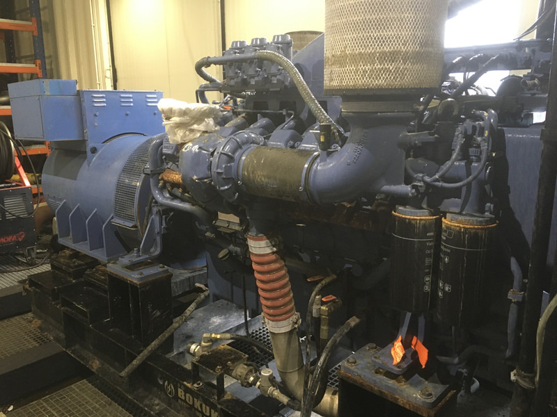 MTU 16V2000 GENERATOR 1250KVA USED - Generador industriale: foto 2 MTU 16V2000 GENERATOR 1250KVA USED - Generador industriale: foto 2