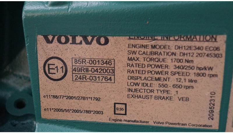 Maquinaria de construcción nuevo Volvo DH12E380 RECONDITIONED: foto 7