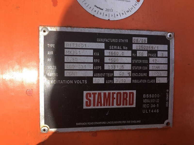 Waukesha 16V150LTD GENERATOR 1650KVA USED - Generador industriale: foto 4 Waukesha 16V150LTD GENERATOR 1650KVA USED - Generador industriale: foto 4