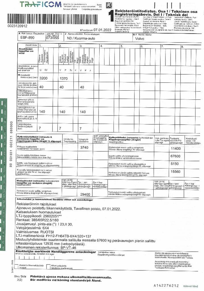 Cabeza tractora Volvo FH12 460: foto 10 Cabeza tractora Volvo FH12 460: foto 10