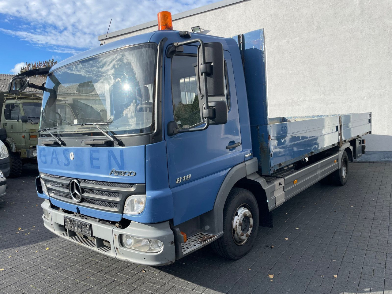 Mercedes-Benz Atego 818 Pritsche Euro 5 - Caja abierta furgoneta: foto 3 Mercedes-Benz Atego 818 Pritsche Euro 5 - Caja abierta furgoneta: foto 3