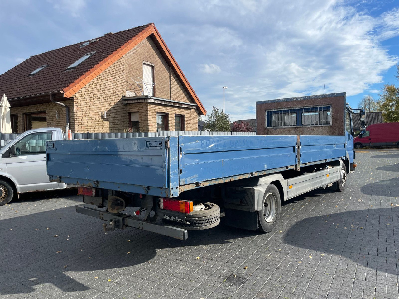 Mercedes-Benz Atego 818 Pritsche Euro 5 - Caja abierta furgoneta: foto 4 Mercedes-Benz Atego 818 Pritsche Euro 5 - Caja abierta furgoneta: foto 4