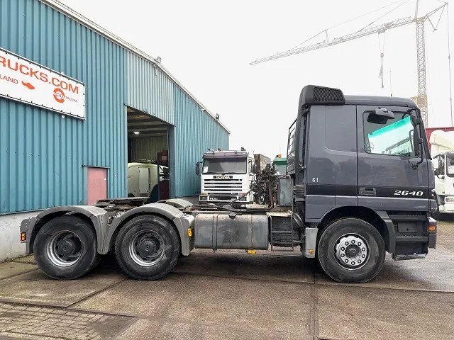 Mercedes-Benz Actros 2640 S 6x4 FULL STEEL TRACTOR UNIT (EPS WITH CLUTCH (3 PEDALS) / REDUCTION AXLES / FULL STEEL SUSPENSION / HYDRAULIC KIT - Cabeza tractora: foto 4 Mercedes-Benz Actros 2640 S 6x4 FULL STEEL TRACTOR UNIT (EPS WITH CLUTCH (3 PEDALS) / REDUCTION AXLES / FULL STEEL SUSPENSION / HYDRAULIC KIT - Cabeza tractora: foto 4