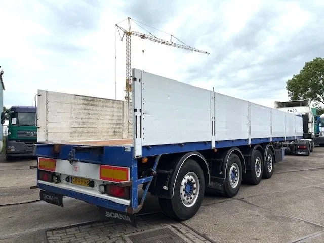 Kwb KWB P-504-STI-H 4-AXLE FLATBED TRAILER (SAF AXLES / 2x STEERING AXLE / 2x LIFT-AXLE / ALUMINIUM SIDE BORDS /ABS-EBS) - Semirremolque plataforma/ Caja abierta: foto 3 Kwb KWB P-504-STI-H 4-AXLE FLATBED TRAILER (SAF AXLES / 2x STEERING AXLE / 2x LIFT-AXLE / ALUMINIUM SIDE BORDS /ABS-EBS) - Semirremolque plataforma/ Caja abierta: foto 3