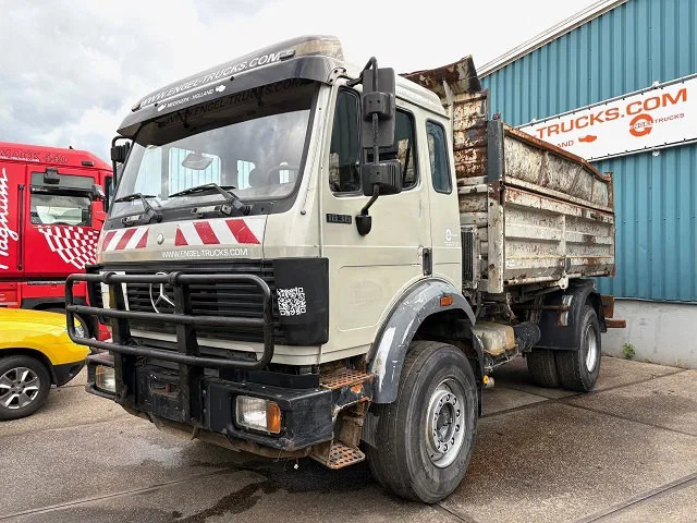 Mercedes-Benz SK 1838 K V8 4x2 FULL STEEL KIPPER (ZF16 MANUAL GEARBOX / FULL STEEL SUSPENSION / REDUCTION AXLE / P.T.O.) - Volquete camión: foto 1 Mercedes-Benz SK 1838 K V8 4x2 FULL STEEL KIPPER (ZF16 MANUAL GEARBOX / FULL STEEL SUSPENSION / REDUCTION AXLE / P.T.O.) - Volquete camión: foto 1