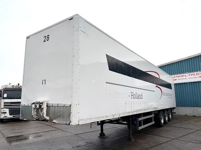 Pacton / JUMBO 3-AXLE CLOSED BOX WITH FULL STEEL CHASSIS (BPW-AXLES / DRUM BRAKES / ABS BRAKE SYSTEM / 13.60 METER) - Caja cerrada semirremolque: foto 1 Pacton / JUMBO 3-AXLE CLOSED BOX WITH FULL STEEL CHASSIS (BPW-AXLES / DRUM BRAKES / ABS BRAKE SYSTEM / 13.60 METER) - Caja cerrada semirremolque: foto 1