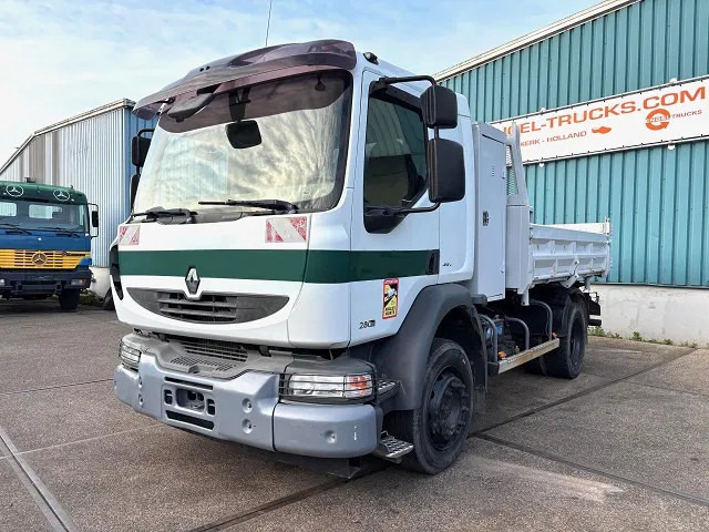 Renault Midlum 280 DXI FULL STEEL SUSPENSION 3-WAY KIPPER (8 GEARS MANUAL GEARBOX / FULL STEEL SUSPENSION / 3-SEATS / P.T.O. / ETC) - Volquete camión: foto 1 Renault Midlum 280 DXI FULL STEEL SUSPENSION 3-WAY KIPPER (8 GEARS MANUAL GEARBOX / FULL STEEL SUSPENSION / 3-SEATS / P.T.O. / ETC) - Volquete camión: foto 1