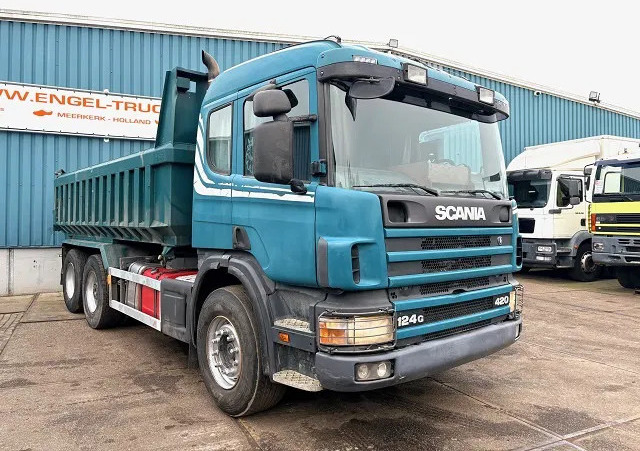 Scania P124-420 G 6x2 FULL STEEL KIPPER (MANUAL GEARBOX / FULL STEEL SUSPENSION / REDUCTION AXLE / 10 TIRES / AIRCONDITIONING / ETC) - Volquete camión: foto 2 Scania P124-420 G 6x2 FULL STEEL KIPPER (MANUAL GEARBOX / FULL STEEL SUSPENSION / REDUCTION AXLE / 10 TIRES / AIRCONDITIONING / ETC) - Volquete camión: foto 2