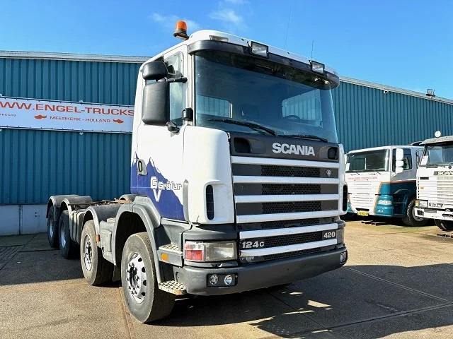 Scania R124-420 C 8x4 FULL STEEL CHASSIS (EURO 3 / FULL STEEL SUSPENSION / REDUCTION AXLES / GRS900 GEARBOX) - Chasis camión: foto 3 Scania R124-420 C 8x4 FULL STEEL CHASSIS (EURO 3 / FULL STEEL SUSPENSION / REDUCTION AXLES / GRS900 GEARBOX) - Chasis camión: foto 3