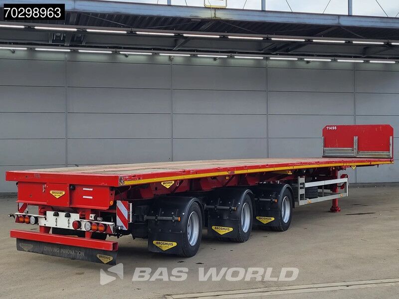 Broshuis 3AOU Triple Extendable 2250cm 3x Steering Remote - Semirremolque plataforma/ Caja abierta: foto 2 Broshuis 3AOU Triple Extendable 2250cm 3x Steering Remote - Semirremolque plataforma/ Caja abierta: foto 2