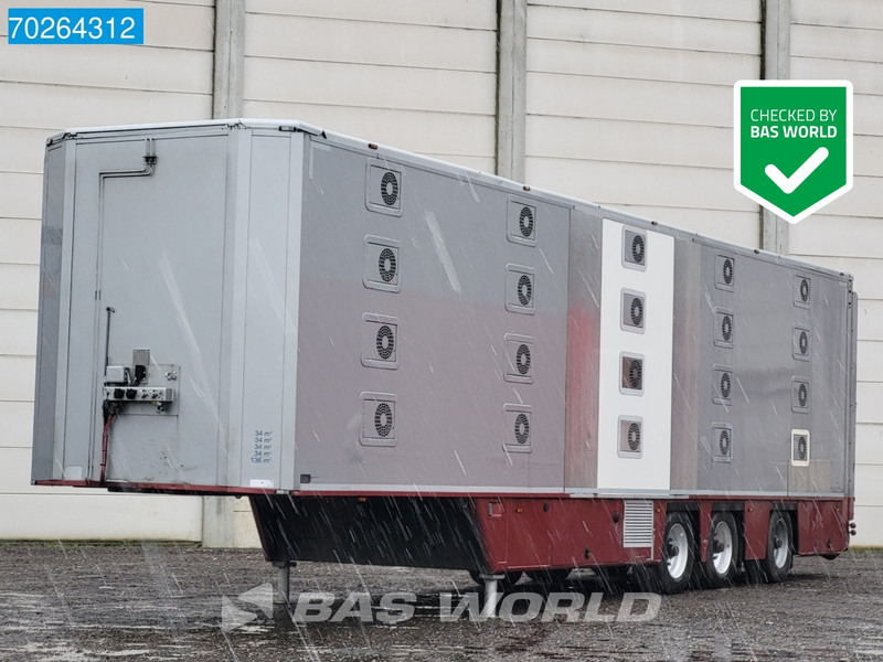 CUPPERS LVO-12-27 ASL 4 Decks 133m2 Ventilation Steering Axle TÜV 10/25 - Transporte de ganado semirremolque: foto 1 CUPPERS LVO-12-27 ASL 4 Decks 133m2 Ventilation Steering Axle TÜV 10/25 - Transporte de ganado semirremolque: foto 1