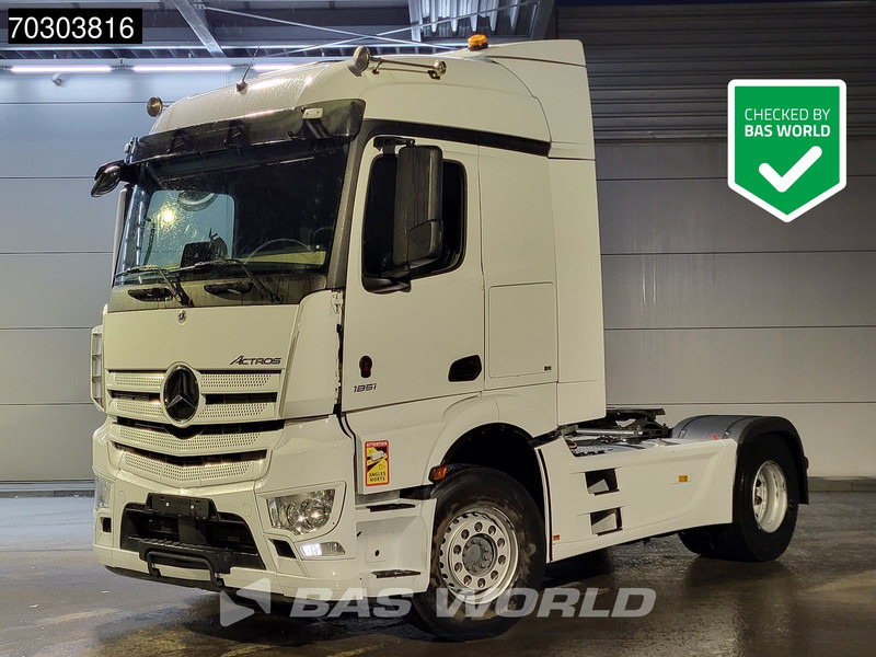 Mercedes-Benz Actros 1851 Actros 4X2 StreamSpace Hydraulik - Cabeza tractora: foto 1 Mercedes-Benz Actros 1851 Actros 4X2 StreamSpace Hydraulik - Cabeza tractora: foto 1