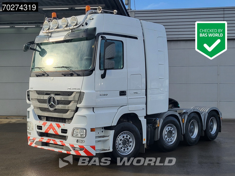 Mercedes-Benz Actros 4160 8X4 120T! Big-Axle Lenkachse Retarder Euro 5 - Cabeza tractora: foto 1 Mercedes-Benz Actros 4160 8X4 120T! Big-Axle Lenkachse Retarder Euro 5 - Cabeza tractora: foto 1