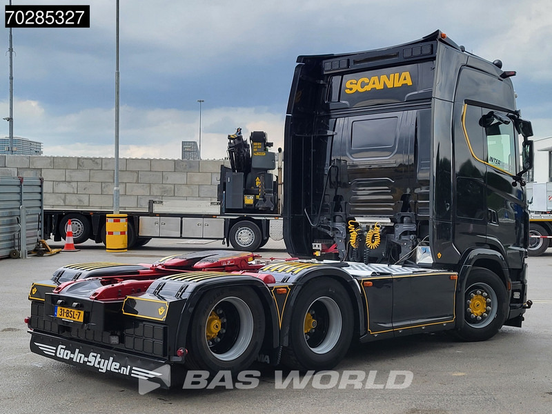 Scania S580 6X2 NL-Truck Retarder Full-Air Hydraulik Standklima ACC Navi LED - Cabeza tractora: foto 5 Scania S580 6X2 NL-Truck Retarder Full-Air Hydraulik Standklima ACC Navi LED - Cabeza tractora: foto 5