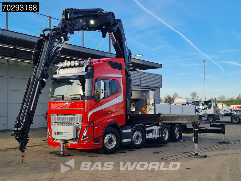 Volvo FH16 650 FH16 8X2 Tractorhead HMF 7020K-RCS Crane + Fly-Jib Lift+Steering Axle Navi ACC - Cabeza tractora: foto 5 Volvo FH16 650 FH16 8X2 Tractorhead HMF 7020K-RCS Crane + Fly-Jib Lift+Steering Axle Navi ACC - Cabeza tractora: foto 5