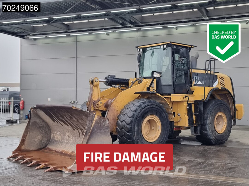 Cat 966 K FIRE DAMAGE - OPERABLE - Cargadora de ruedas: foto 1 Cat 966 K FIRE DAMAGE - OPERABLE - Cargadora de ruedas: foto 1