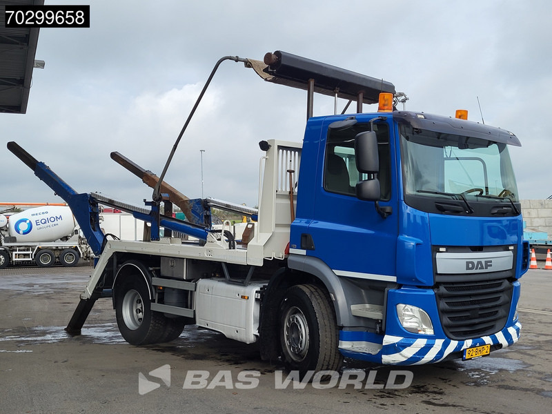 DAF CF 400 4X2 NL-Truck APK 14tons VDL skiploader ACC Automatic Euro 6 - Portacontenedor de cadenas camión: foto 3 DAF CF 400 4X2 NL-Truck APK 14tons VDL skiploader ACC Automatic Euro 6 - Portacontenedor de cadenas camión: foto 3