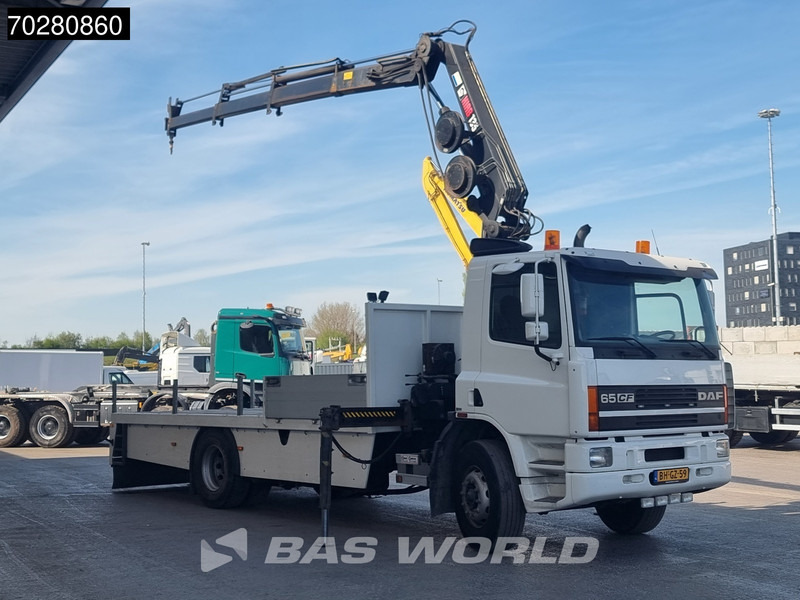 DAF CF65. 220 4X2 NL-Truck Hiab 135-3 Kran Crane Remote Euro 2 - Camión caja abierta, Camión grúa: foto 2 DAF CF65. 220 4X2 NL-Truck Hiab 135-3 Kran Crane Remote Euro 2 - Camión caja abierta, Camión grúa: foto 2