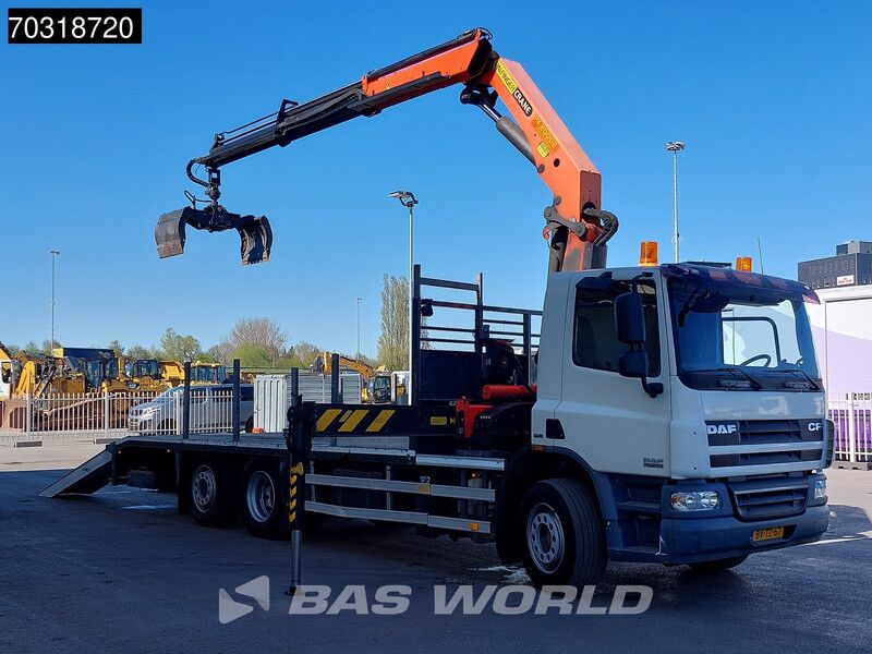 DAF CF75.250 CF 6X2 Palfinger PK20002 Remote Ramps Euro 5 - Camión caja abierta, Camión grúa: foto 3 DAF CF75.250 CF 6X2 Palfinger PK20002 Remote Ramps Euro 5 - Camión caja abierta, Camión grúa: foto 3