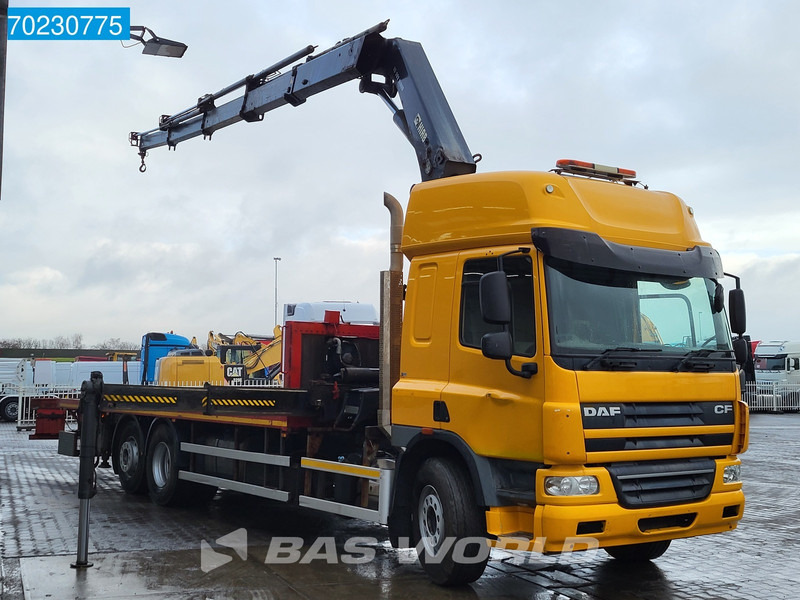 DAF CF75.310 6X2 RHD Manual Hiab 322EP-4 Hiduo Kran Crane Euro 5 - Camión caja abierta, Camión grúa: foto 3 DAF CF75.310 6X2 RHD Manual Hiab 322EP-4 Hiduo Kran Crane Euro 5 - Camión caja abierta, Camión grúa: foto 3