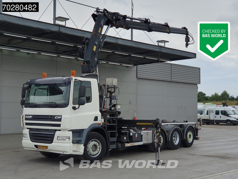 DAF CF85.360 8X2 NL-Truck Hiab 211 E-3 Hipro Kran 21tons Multilift Lift+steering Euro 5 - Multibasculante camión, Camión grúa: foto 1 DAF CF85.360 8X2 NL-Truck Hiab 211 E-3 Hipro Kran 21tons Multilift Lift+steering Euro 5 - Multibasculante camión, Camión grúa: foto 1