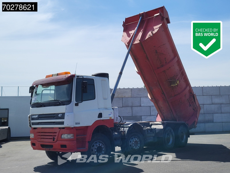 DAF CF85.410 8X4 BigAxle Hydrauliek Kipper Stuuras Euro 4 - Volquete camión: foto 1 DAF CF85.410 8X4 BigAxle Hydrauliek Kipper Stuuras Euro 4 - Volquete camión: foto 1