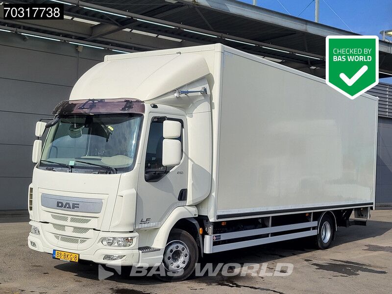 DAF LF 210 LF 4X2 12tons NL-Truck APK 1500kg Ladebordwand Automatic Euro 6 - Camión caja cerrada: foto 1 DAF LF 210 LF 4X2 12tons NL-Truck APK 1500kg Ladebordwand Automatic Euro 6 - Camión caja cerrada: foto 1