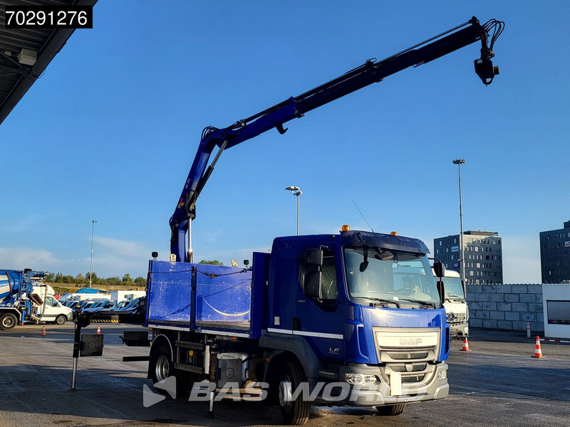 DAF LF 260 LF 4X2 HIAB 111 B-2 Hiduo Crane Automatic ACC Euro 6 - Camión caja abierta, Camión grúa: foto 3 DAF LF 260 LF 4X2 HIAB 111 B-2 Hiduo Crane Automatic ACC Euro 6 - Camión caja abierta, Camión grúa: foto 3