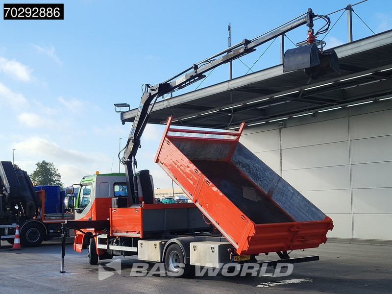 DAF LF45.210 LF 4X2 MKG HLK 66 Crane Kran 5m3 tipper Manual Euro 5 - Volquete camión, Camión grúa: foto 2 DAF LF45.210 LF 4X2 MKG HLK 66 Crane Kran 5m3 tipper Manual Euro 5 - Volquete camión, Camión grúa: foto 2