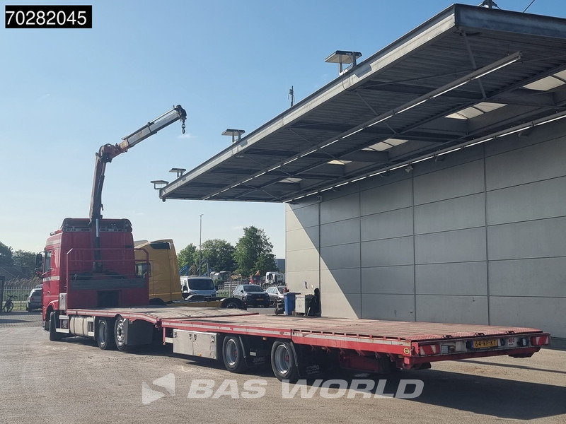 DAF XF 440 6X2 NL-Truck Transporter HMF 900-K2 Kran Lift-Lenkachse Euro 6 - Camión caja abierta, Camión grúa: foto 2 DAF XF 440 6X2 NL-Truck Transporter HMF 900-K2 Kran Lift-Lenkachse Euro 6 - Camión caja abierta, Camión grúa: foto 2