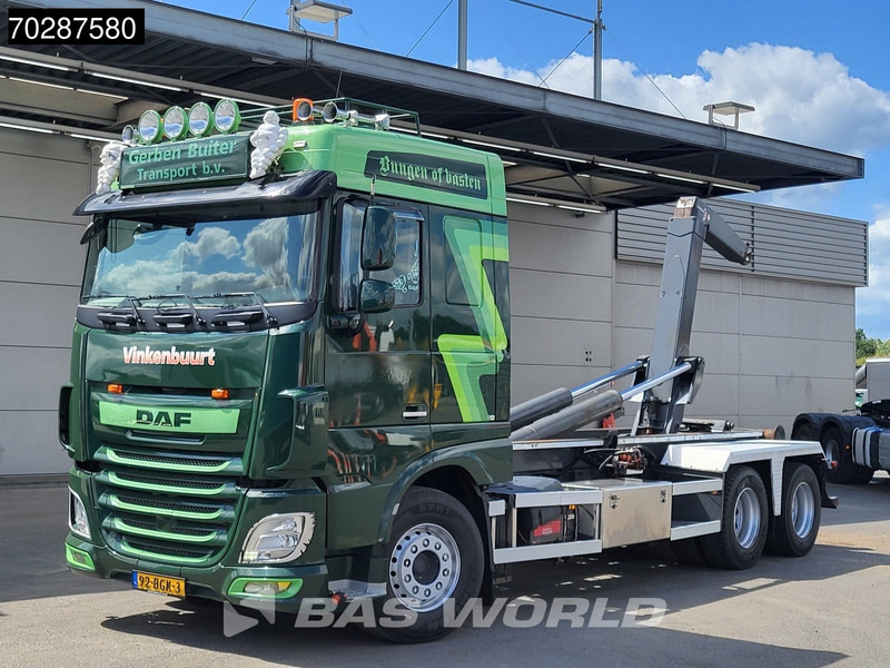 DAF XF 460 XF 6X2 NL-Truck VDL S-25-6400 Hooklift Liftaxle Manual Navi ACC Euro 6 - Multibasculante camión: foto 3 DAF XF 460 XF 6X2 NL-Truck VDL S-25-6400 Hooklift Liftaxle Manual Navi ACC Euro 6 - Multibasculante camión: foto 3