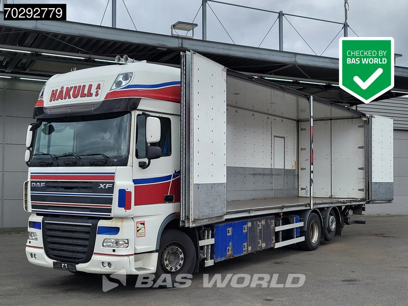 DAF XF105.460 XF 6X2 2000kg Ladebordwand Euro 5 - Camión caja cerrada: foto 1 DAF XF105.460 XF 6X2 2000kg Ladebordwand Euro 5 - Camión caja cerrada: foto 1