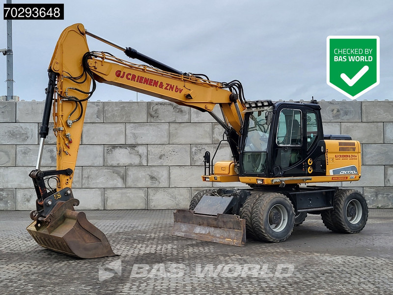 Doosan DX170 W - Excavadora de ruedas: foto 1 Doosan DX170 W - Excavadora de ruedas: foto 1