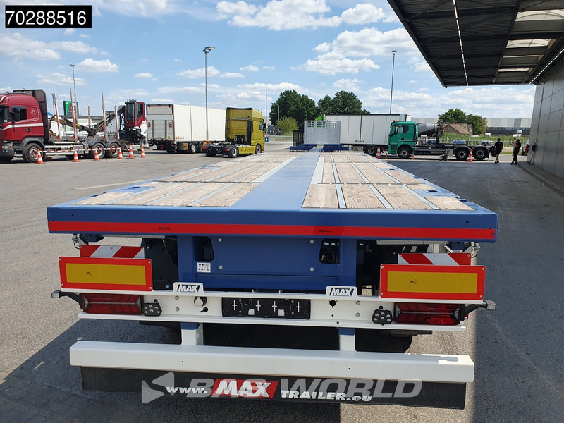 Semirremolque plataforma/ Caja abierta nuevo Faymonville MAX210-Z-3AA-13.60-22.5-2.54 3 axles 29M 2x extendable 3x steering axle twistlocks: foto 10