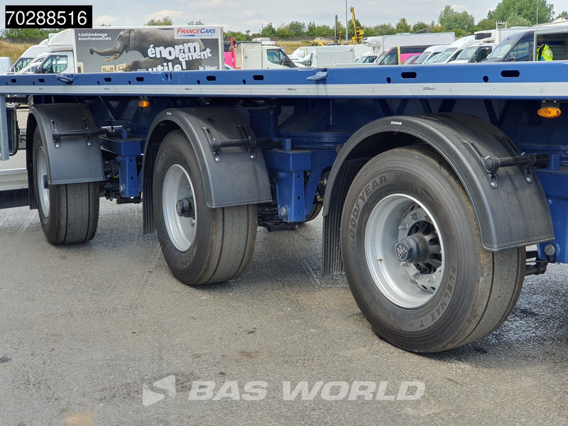 Semirremolque plataforma/ Caja abierta nuevo Faymonville MAX210-Z-3AA-13.60-22.5-2.54 3 axles 29M 2x extendable 3x steering axle twistlocks: foto 13