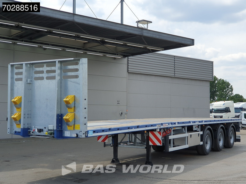 Semirremolque plataforma/ Caja abierta nuevo Faymonville MAX210-Z-3AA-13.60-22.5-2.54 3 axles 29M 2x extendable 3x steering axle twistlocks: foto 6