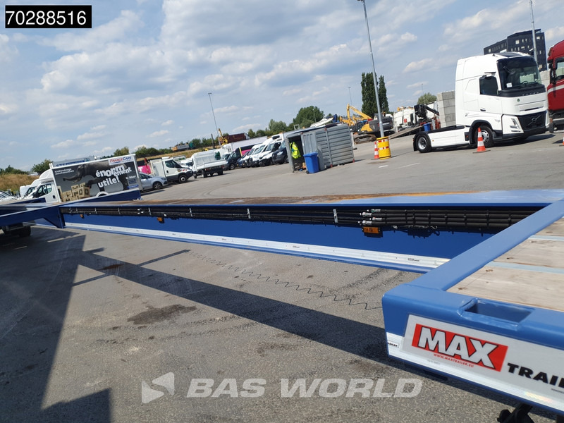Semirremolque plataforma/ Caja abierta nuevo Faymonville MAX210-Z-3AA-13.60-22.5-2.54 3 axles 29M 2x extendable 3x steering axle twistlocks: foto 11