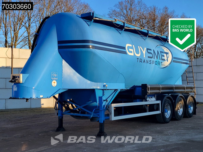 Feldbinder EUT 40.3 3 axles TUV 05/26 40000L Cement - Cisterna semirremolque: foto 1 Feldbinder EUT 40.3 3 axles TUV 05/26 40000L Cement - Cisterna semirremolque: foto 1